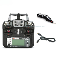 FLYSKY FS-i6X FS i6X 10CH 2.4GHz AFHDS 2A RC Transmitter With X6B iA6B A8S iA10B iA6 Receiver for RC FPV Racing Drone Retailbox