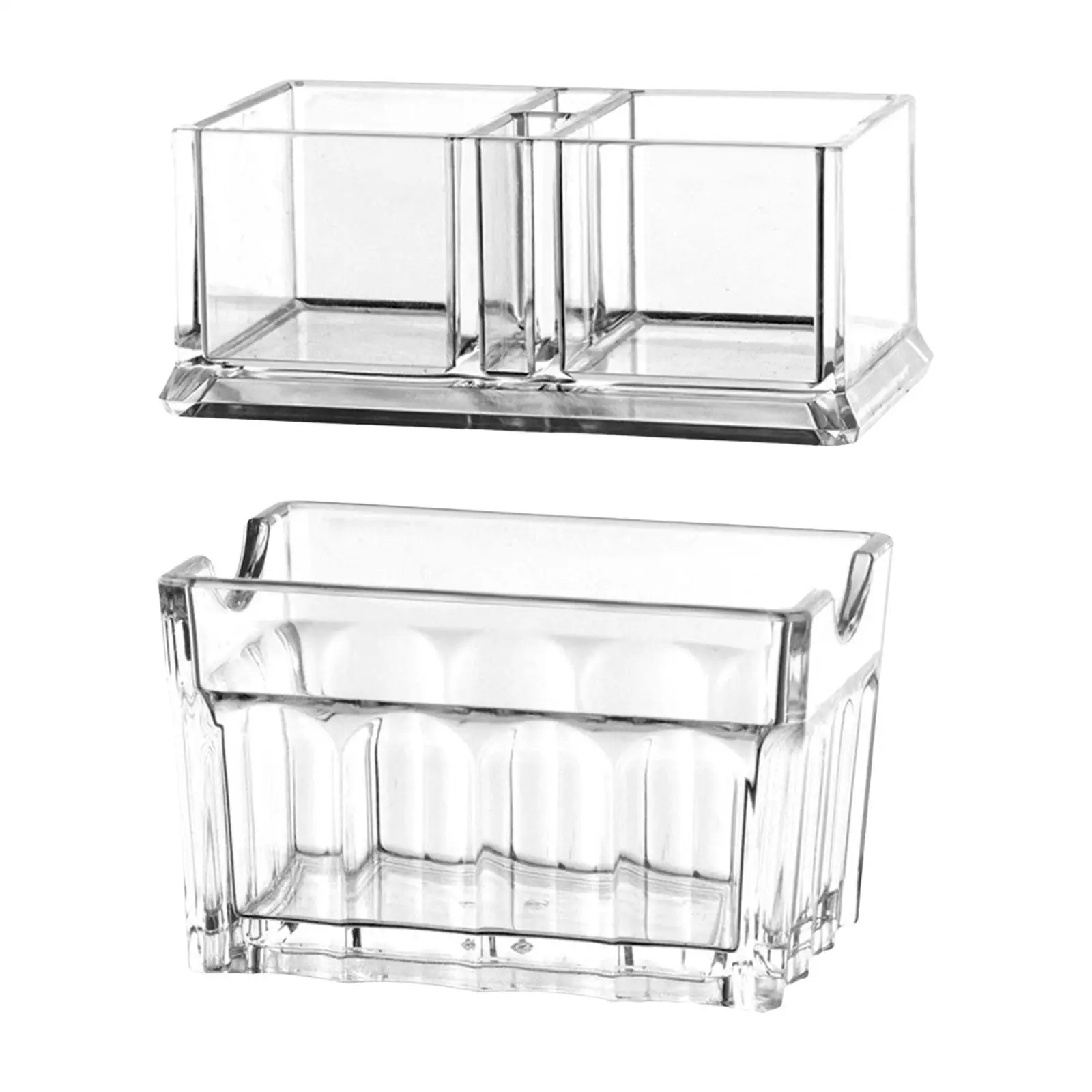 Acrylic Sugar Envelope Holder Sugar Bag Storage Container Business Card Holder Creamers Dispenser Countertop Coffee Bar Tea Stor