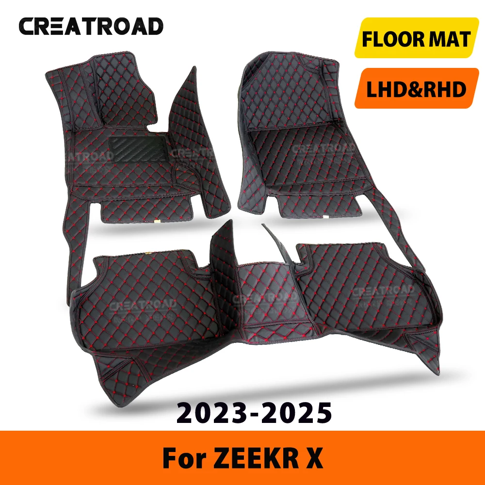 

Car Floor Mats For ZEEKR X 2023-2025 2024 Custom Auto Foot Pads Carpet Interior Accessories