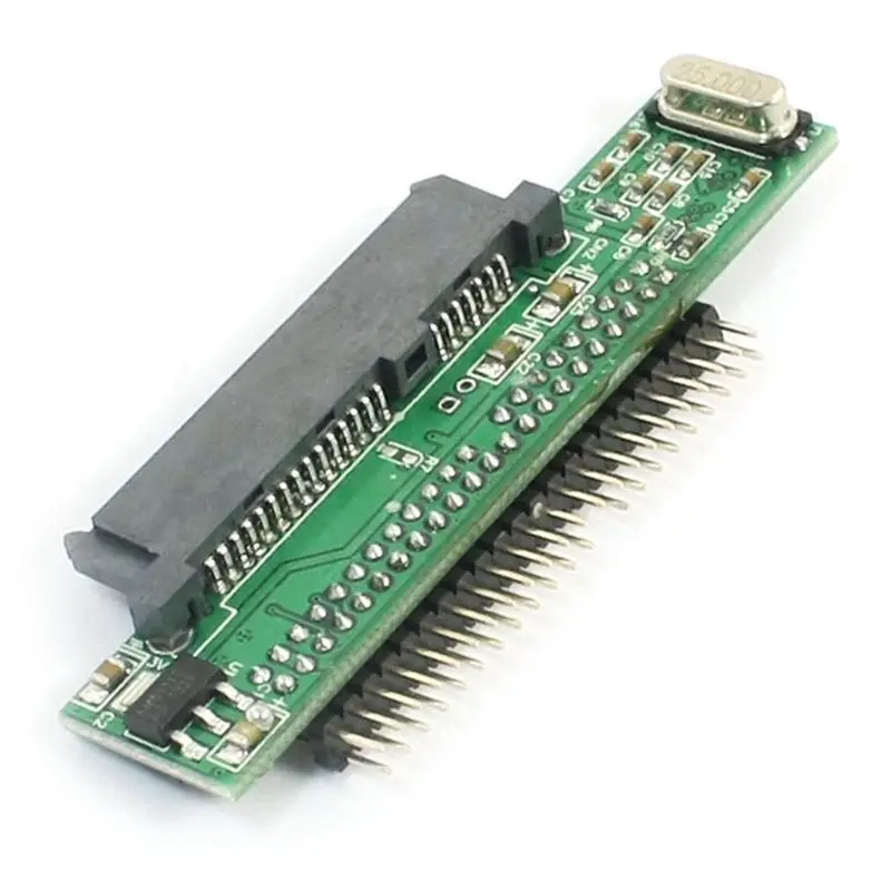 7+15 Pin Sata Ssd Hdd Female To 2.5 Inch 44Pin Ide Male Adapter For Laptop