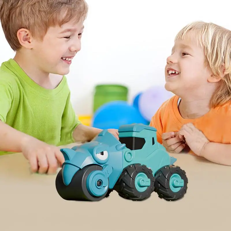 Press & Go Dinosaur Toy Car Realistic Dinosaur Toy With Push & Pull Action Interesting Design Dinosaur Toy Car For Children