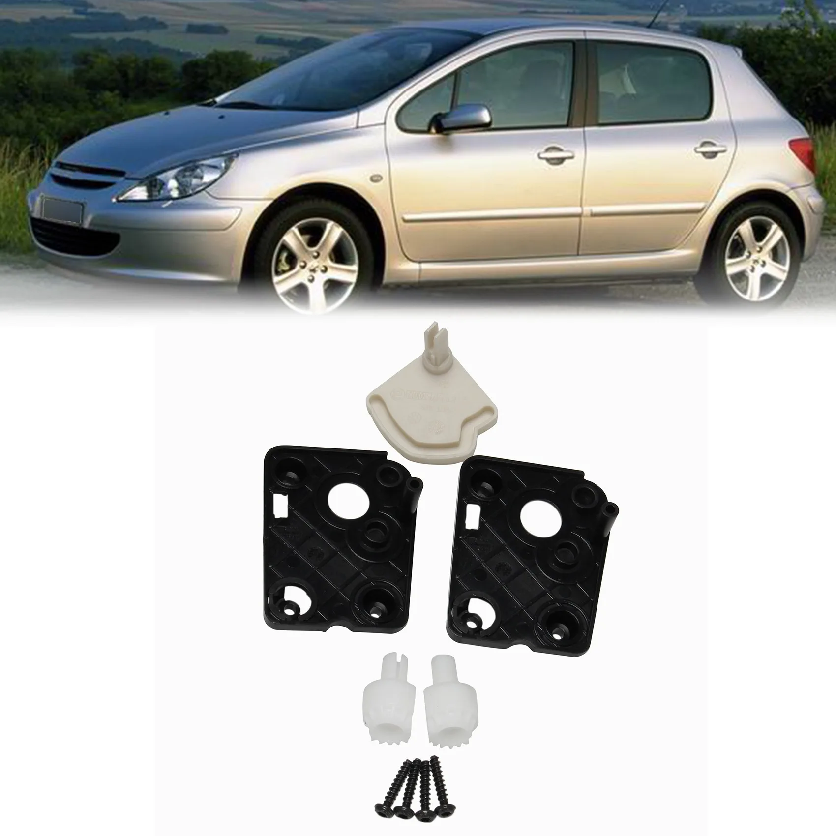 Kit de réparation de climatisation de voiture, volet de chauffage, mise à niveau de la climatisation, KIT 307, Cristaux en C4 1607044080, 6450XZ