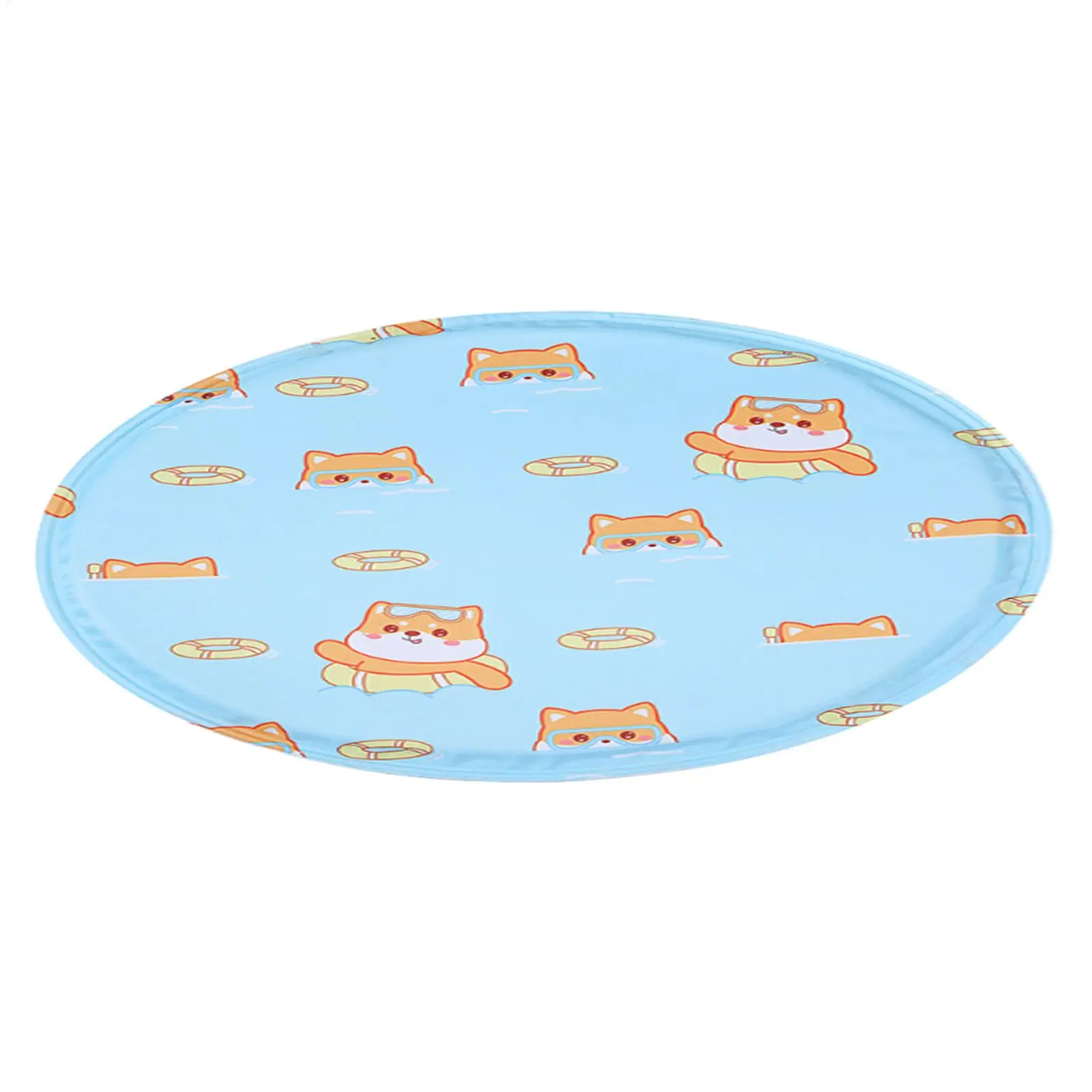 

Pet Cooling Gel Mat Gel Non-Slip Foldable Reusable Cooling Dog Beds Sleeping Pad For Car Trip Park Beach Picnic Balcony Lawn