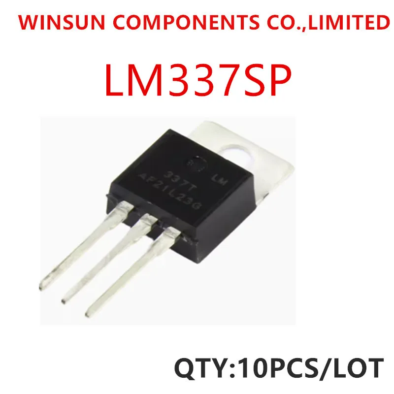 100% New Imported Original LM337 LM337SP TO-220 Adjustable Voltage Regulator / Regulated Power Supply