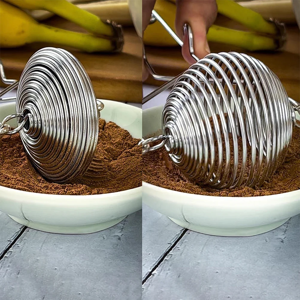 

1pc Stainless Steel Sifter Fine Mesh Sieve For Flour Sugar Cocoa Baking Sieve For Flour Kitchen Tool Handheld Strainer