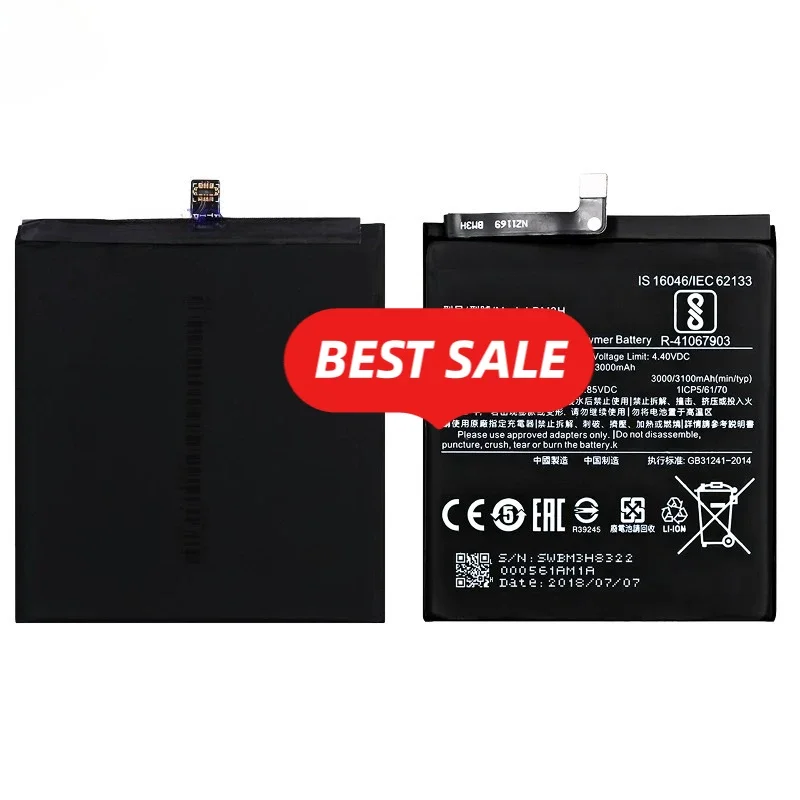 BM3H for Xiaomi Mi Play/M1901F9E Phone Battery High Quality High Capacity Battery Replacement Bateria Grade A Cell with Tools