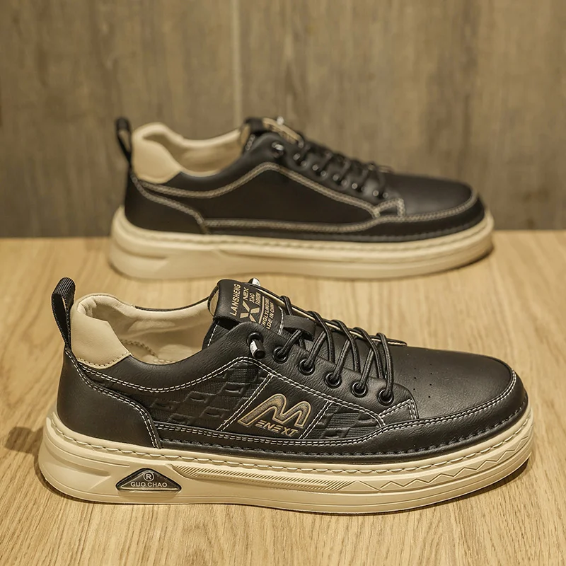 

2025 Spring New Rubber-Plastic Sole Casual Board Sneakers for Outdoor Sports - Comfortable, Soft, Slip-Resistant, Durable, and T