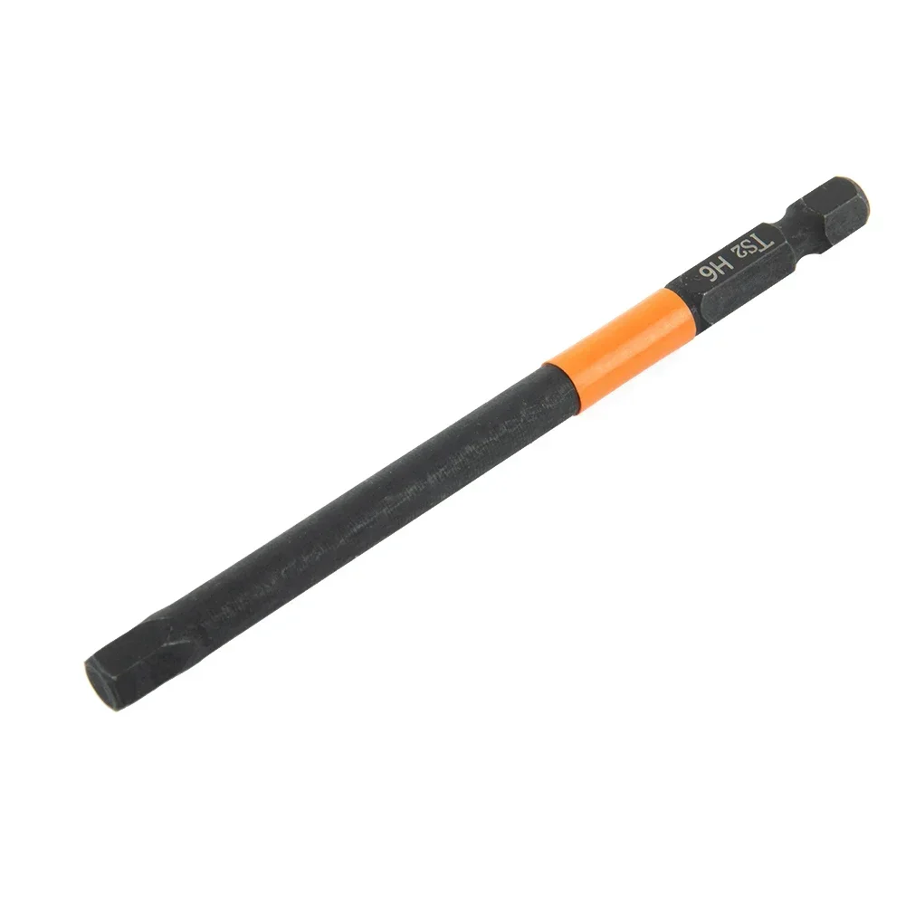 Chave de fenda elétrica para brocas sem fio 1, 4 Hex Shank, Black Quick Connection Design, Material de aço liga