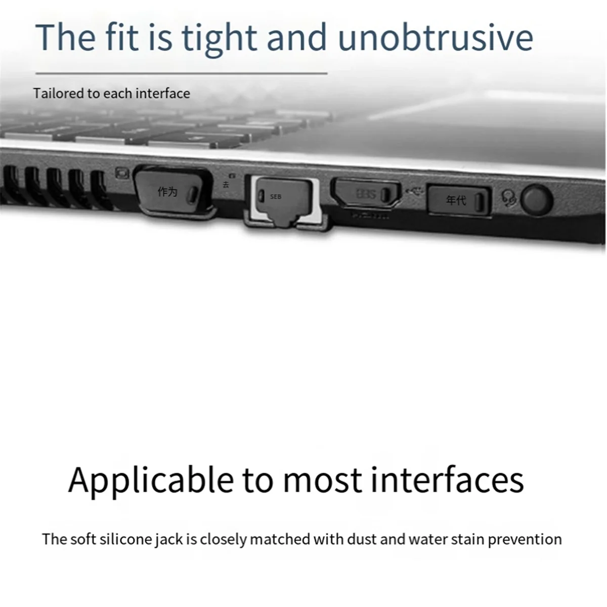 16Pcs Dust Plug Laptop Universal USB Dust Plug Computer Interface Waterproof Cover