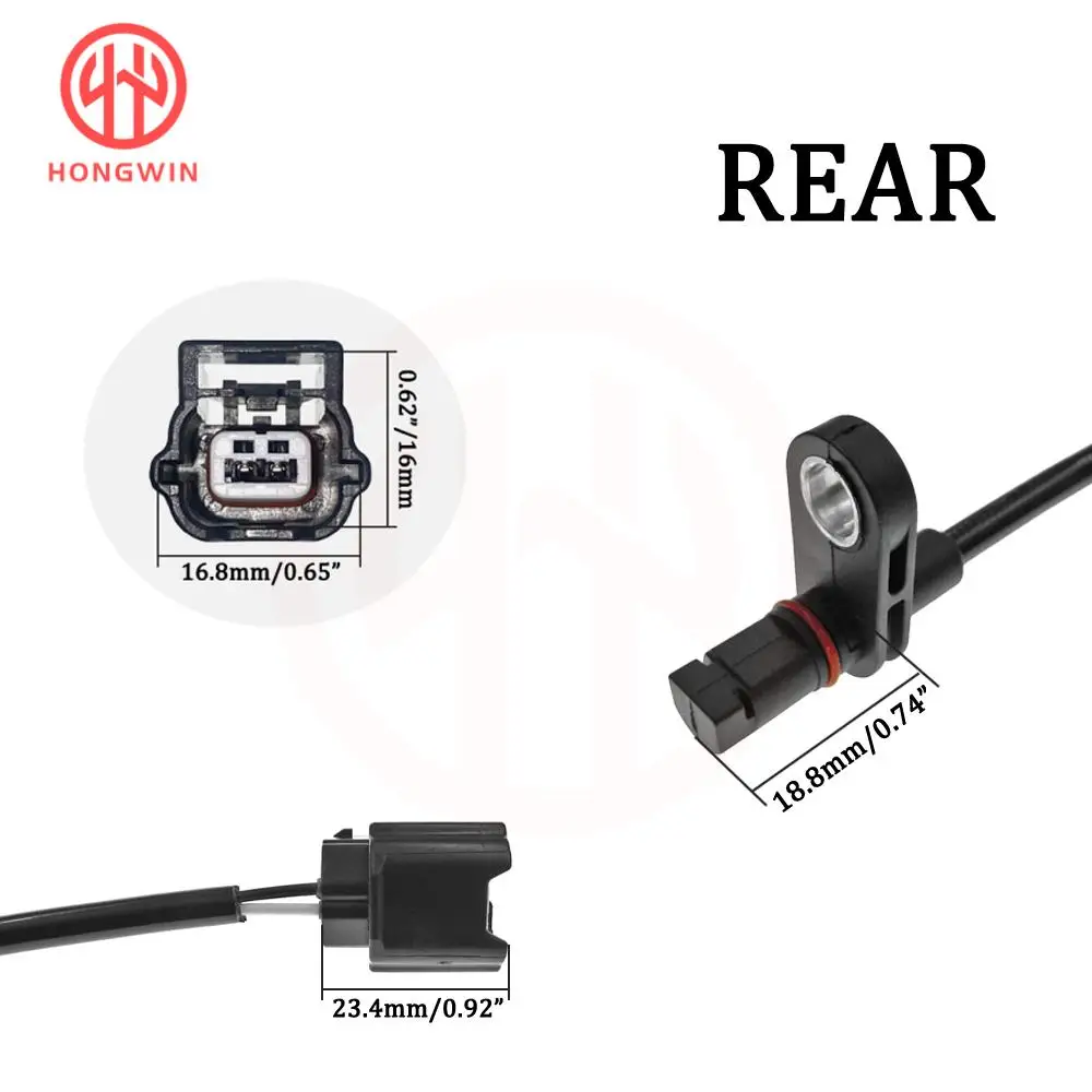 Rear Left Right ABS Wheel Speed Sensor 47901-JX00A / 47900-JX00A For Nissan NV200 Evalia Diesel 1.5 dCi Petrol 1.6 16V 2010-2022