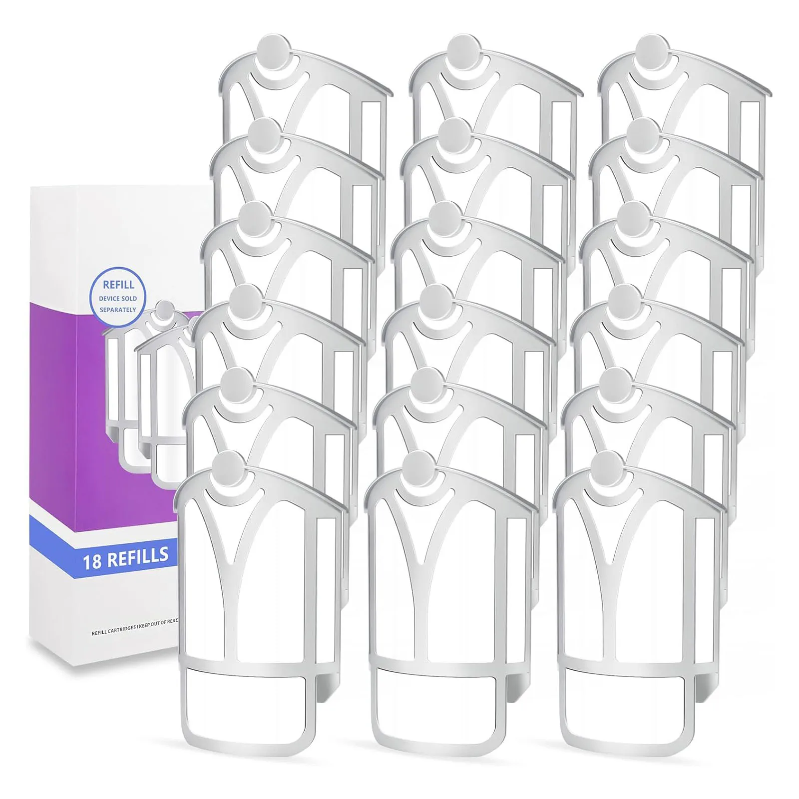 

4/10/18Pack Refill Cartridge Kit Replacement, Compatible with ZEVO Plug-in Light M364A and Max (4/10/18Pack)