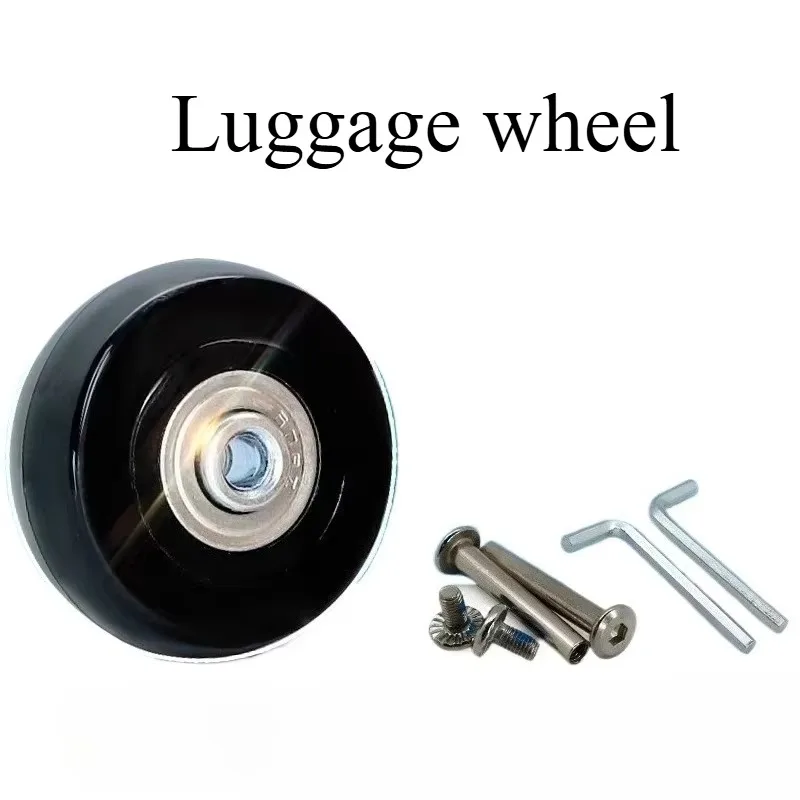 Replacement Universal Silent Luggage Wheels Wear‑Resistant Omni‑Directional Spare Parts For Travel Suitcase