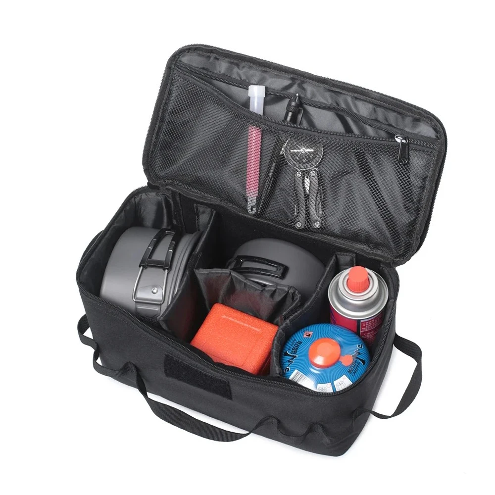 Torba do przechowywania na kempingu, kosz na sprzęt, torba na kuchenkę gazową, torba na kanister, torba na garnki, worek, torba piknikowa, organizer na naczynia kuchenne