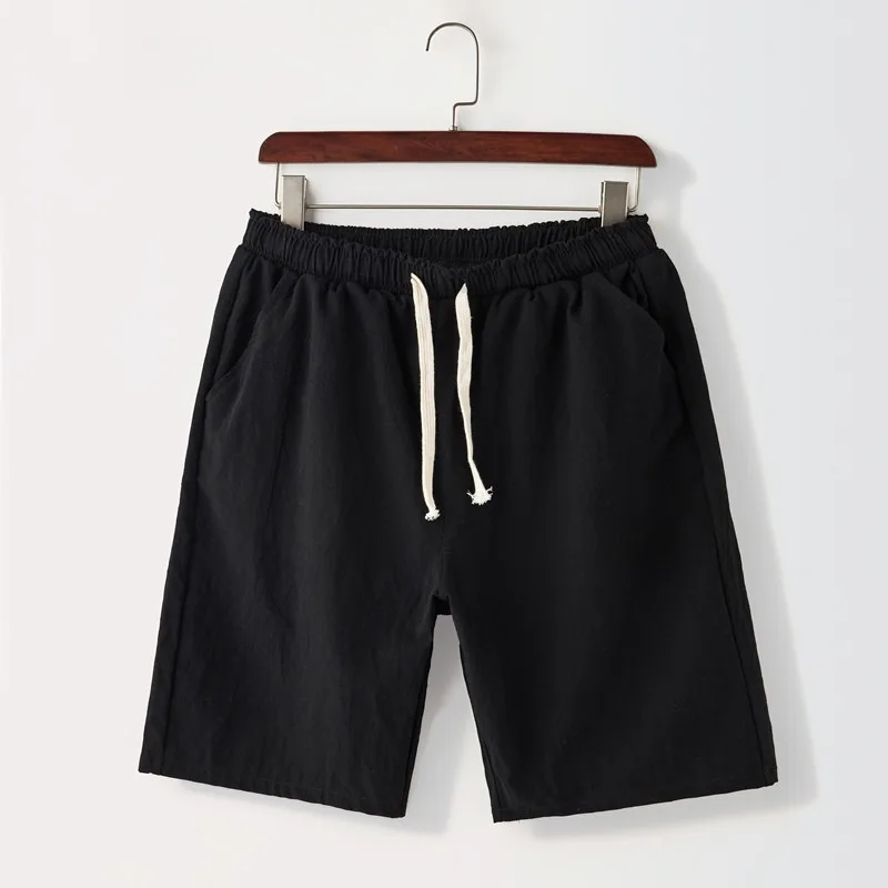 

2025 новые мужские хлопковые повседневные свободные и простые универсальные шорты
