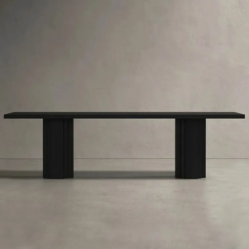 Medieval dining  log office conference largedesigner negotiation computer table long workbench