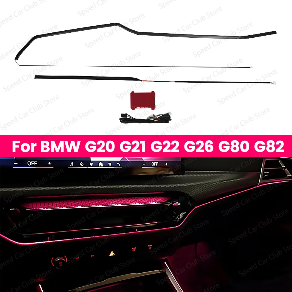 11 Colors Automotive Center Console LED Ambient Light or BMW 3 Series 4 Series G20 G21 G22 G26 G80 G82 Nternal Car Accessories