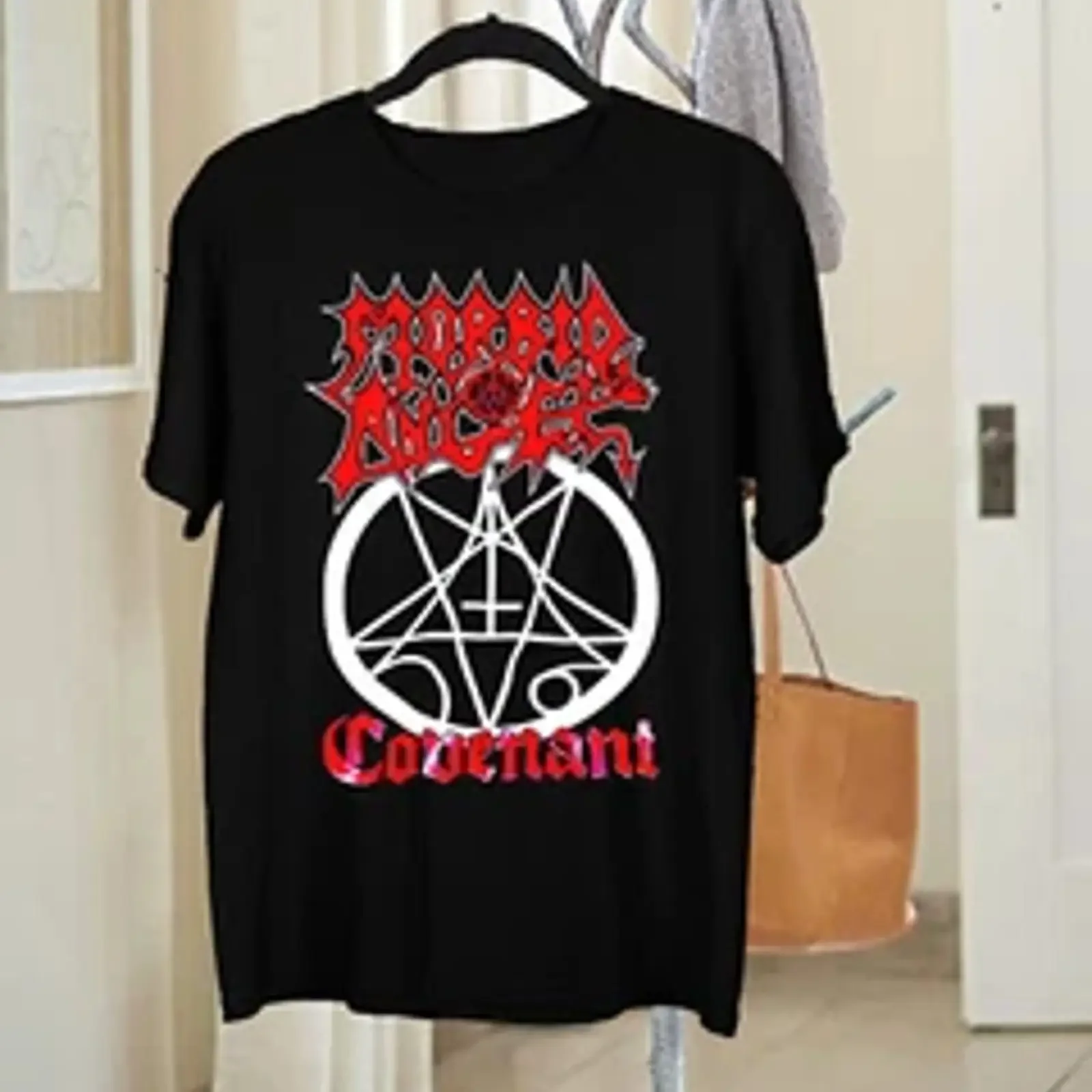 NEW Morbid Angel Covenant American Black All Size T Shirt vintage Washed Stretched Stylish Casual Top For Everyday Wear fashion
