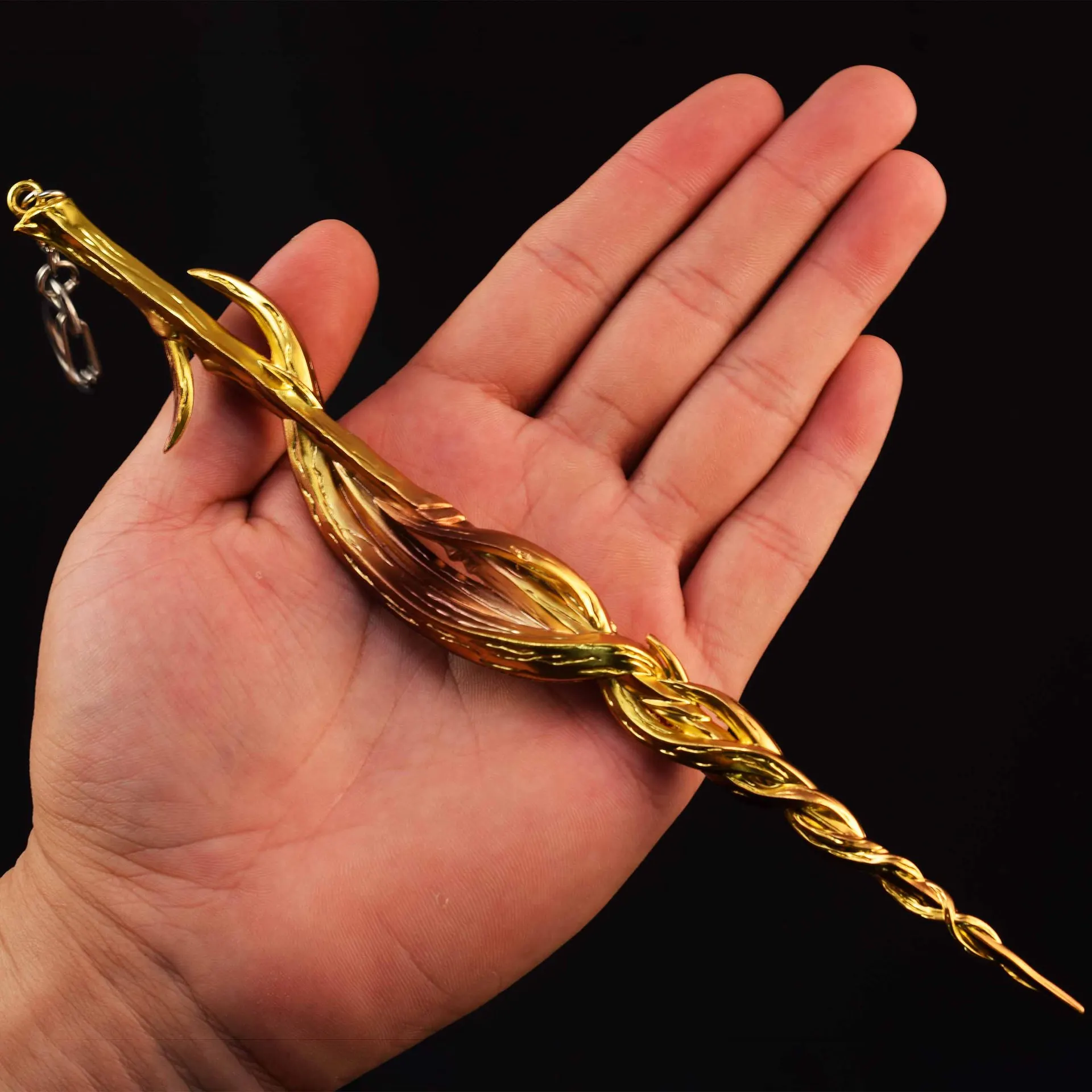 موضة تأثيري 22 سنتيمتر Greatsword of Damnation المفاتيح الظل من Erdtree Elden ER لعبة حلقة نماذج عالية الجودة حلقة رئيسية هدية