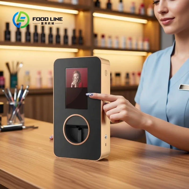 Customized Professional 3D Intelligent Desktop Nail Printer with WiFi Touch Screen for Commercial Salon