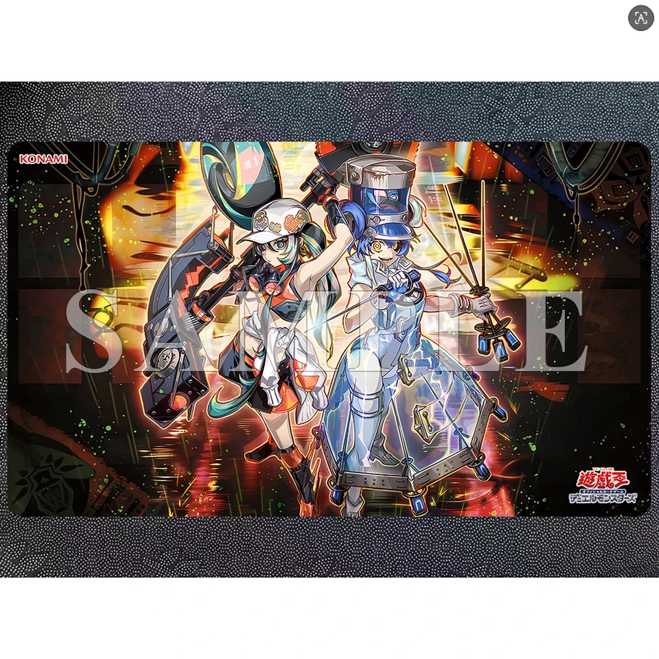 Yu-Gi-Oh Playmat Kewl Tune Cue Card Pad Custom YGO Mat KMC TCG