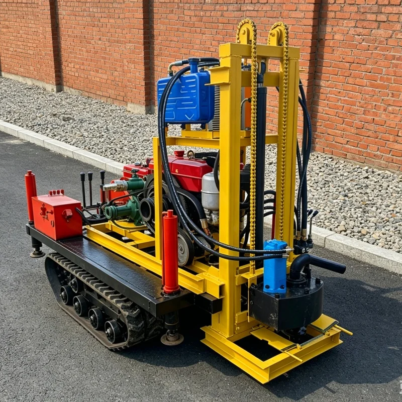 Customized Borehole well driller, well drilling rig, best-selling water well drilling rig, small exploration drilling equipment