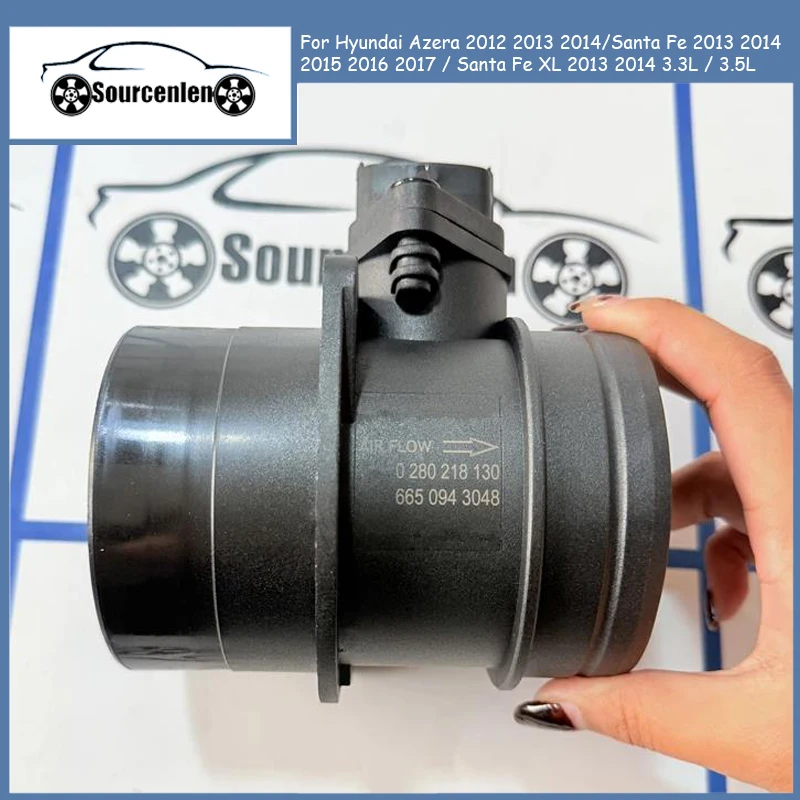 MAF Mass Air Flow Sensor Meter For Ssangyong Actyon Kyron Rexton Rodius 6650943048 0280218130 0280218131 F00C2G2071 F00C2G2048