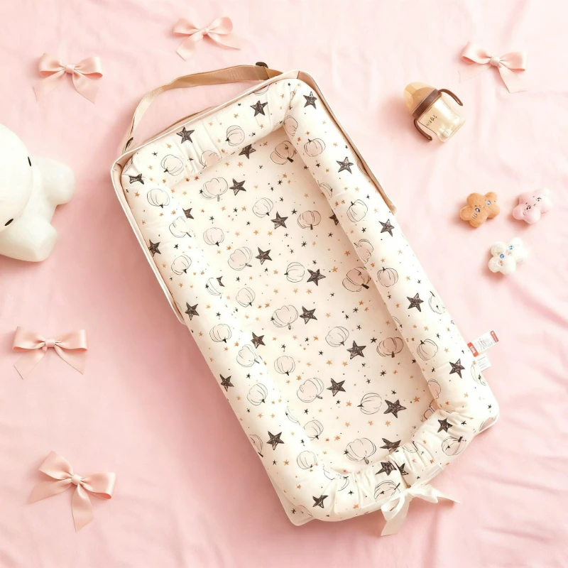 

Новый портативный спальный мешок-кокон 2026 года с наплечным ремнем для мамы, дорожная кроватка для новорожденных