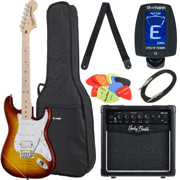 

Strat FM HSS S Set Electric Guitar free shipping