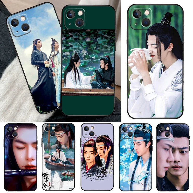 The Untamed Wang Yibo XiaoZhan Phone Case For iPhone 16 15 14 Pro Max Plus 11 12 13 Pro Max XS 6 12 13 Mini Cover Shell