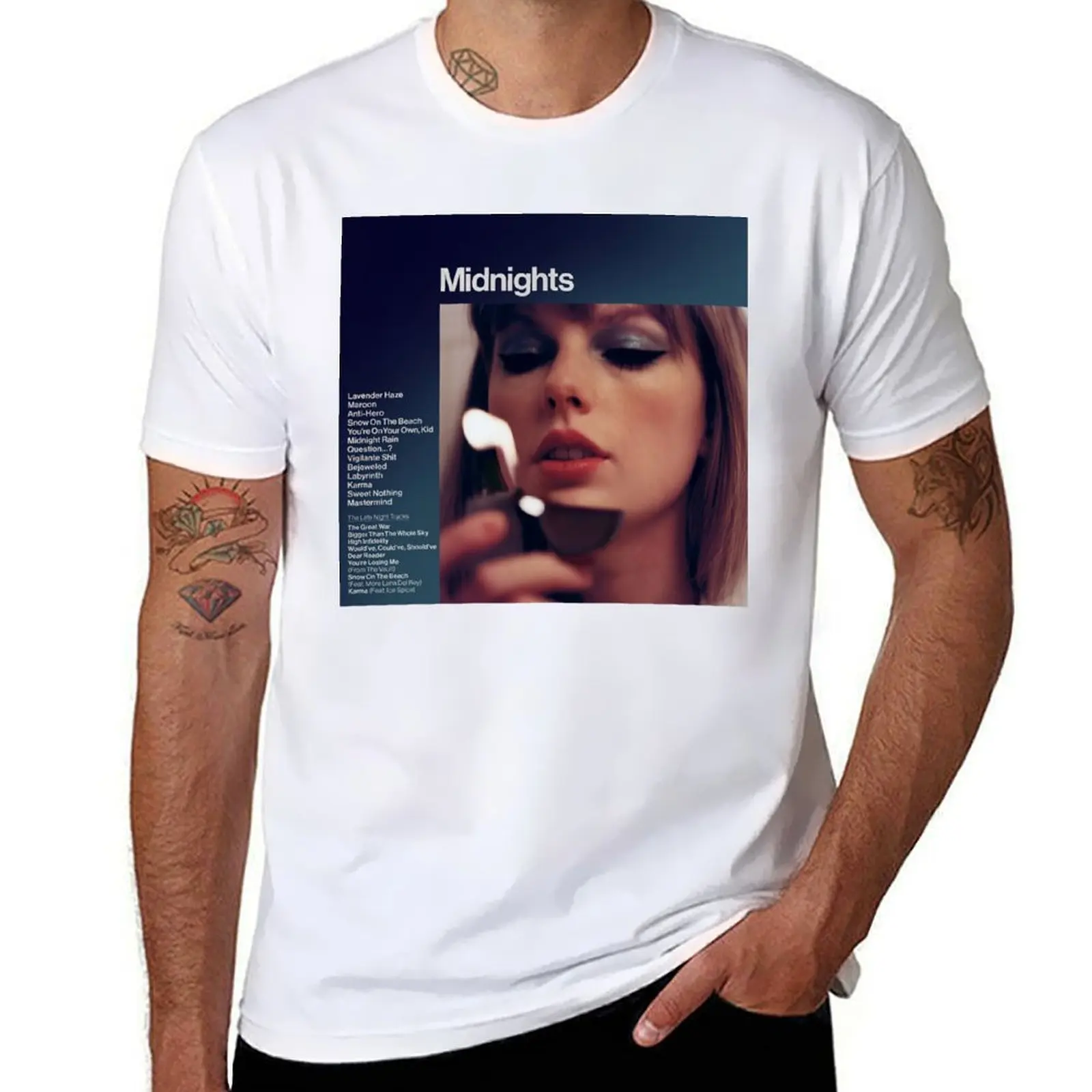 

Lavender Haze T-Shirt cotton t shirts man 100% man t shirts for men casual T-Shirt