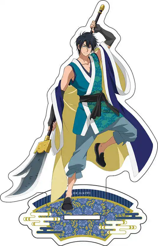 Fans Gifts Game Anime Yona Yun Kijia Son Haku Jieha Suuon Shina  HD Figures Acrylic Stand Desktop Ornament Series About 15cm