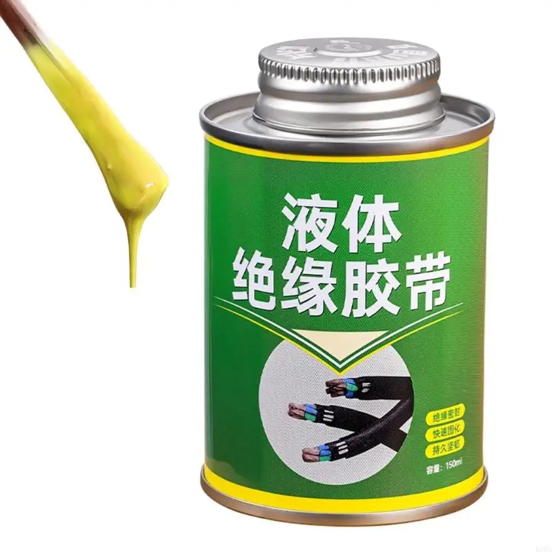Waterproof Liquid Electrical Tape Quick Drying Electrical Insulation Glues High Temperature Resistant Glues Easy to Use 