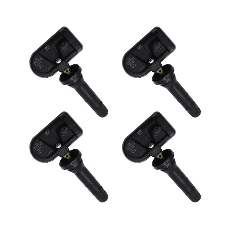 Sensor de pressão dos pneus Chery, TPMS, 802000327AA, 4Pcs