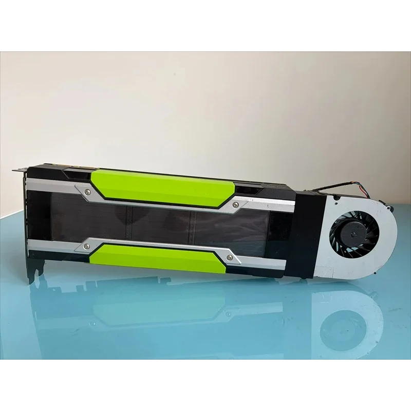 Modified Active Cooling Assembly FOR NVIDIA Tesla P100 P40 M40 K80 V100 Graphics Card, Silent Fan BAAA0920R2U 3F16121DN