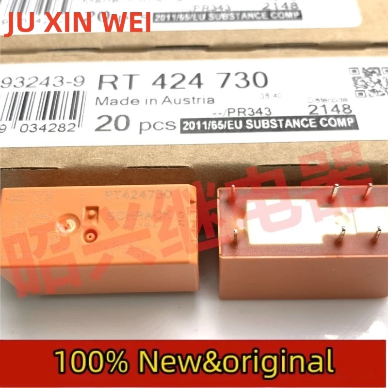 New RT424730 imported RTE24730-230VAC Tyco 8A/250VAC relay Octopod