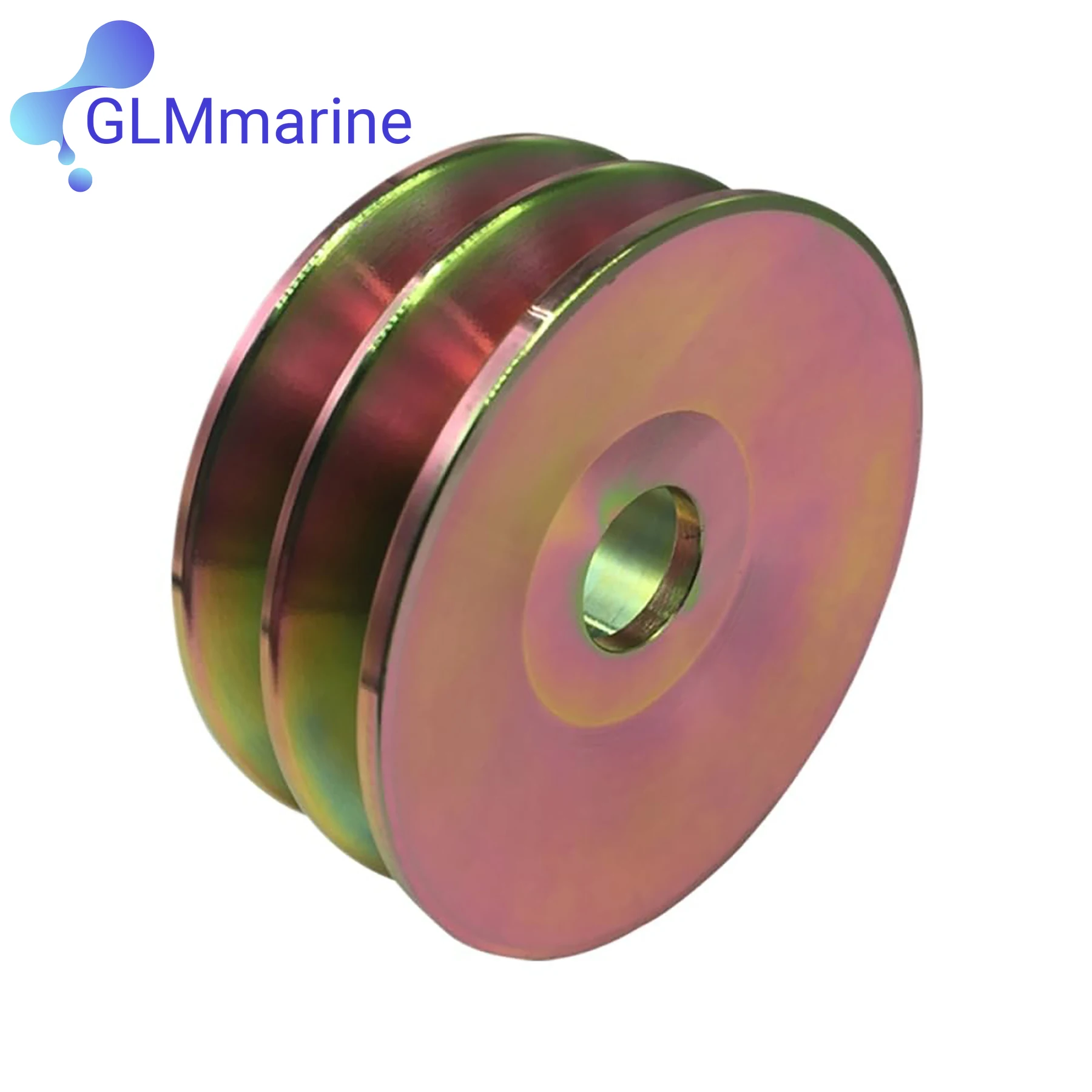 841812 Double Alternator Pulley Compatible with Volvo Penta AD31 AD41 AQD40 AQAD30 AQAD40 AQAD41 KAD42 KAMD42 TAMD TMD