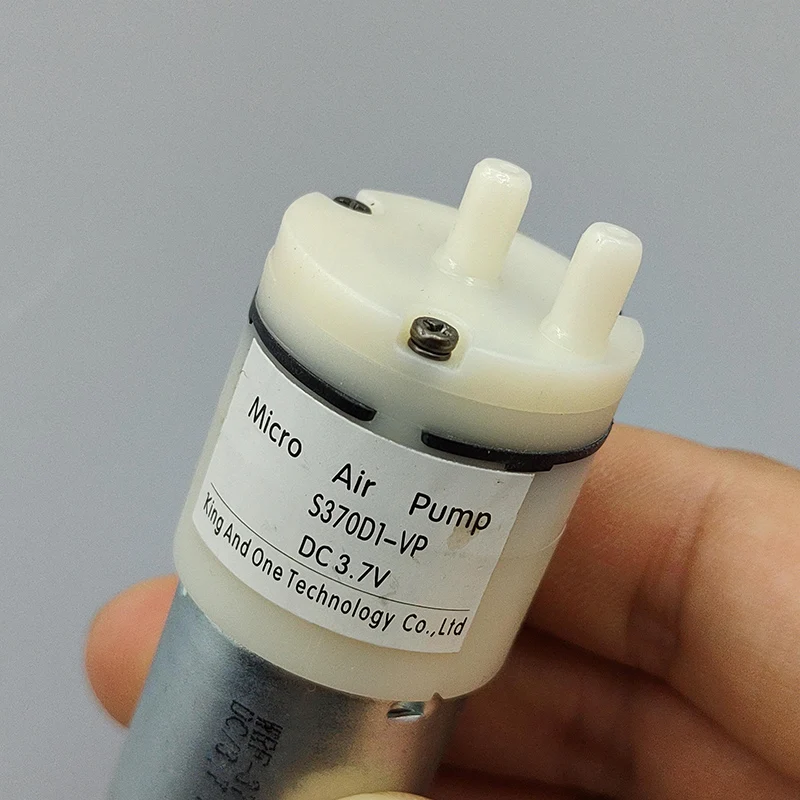 DC 3.7V 5V Mini 370 Motor Vacuum Diaphragm Air Oxygen Pump Negative Pressure Suction Breast Pump DIY Aquarium Water Fish Tank