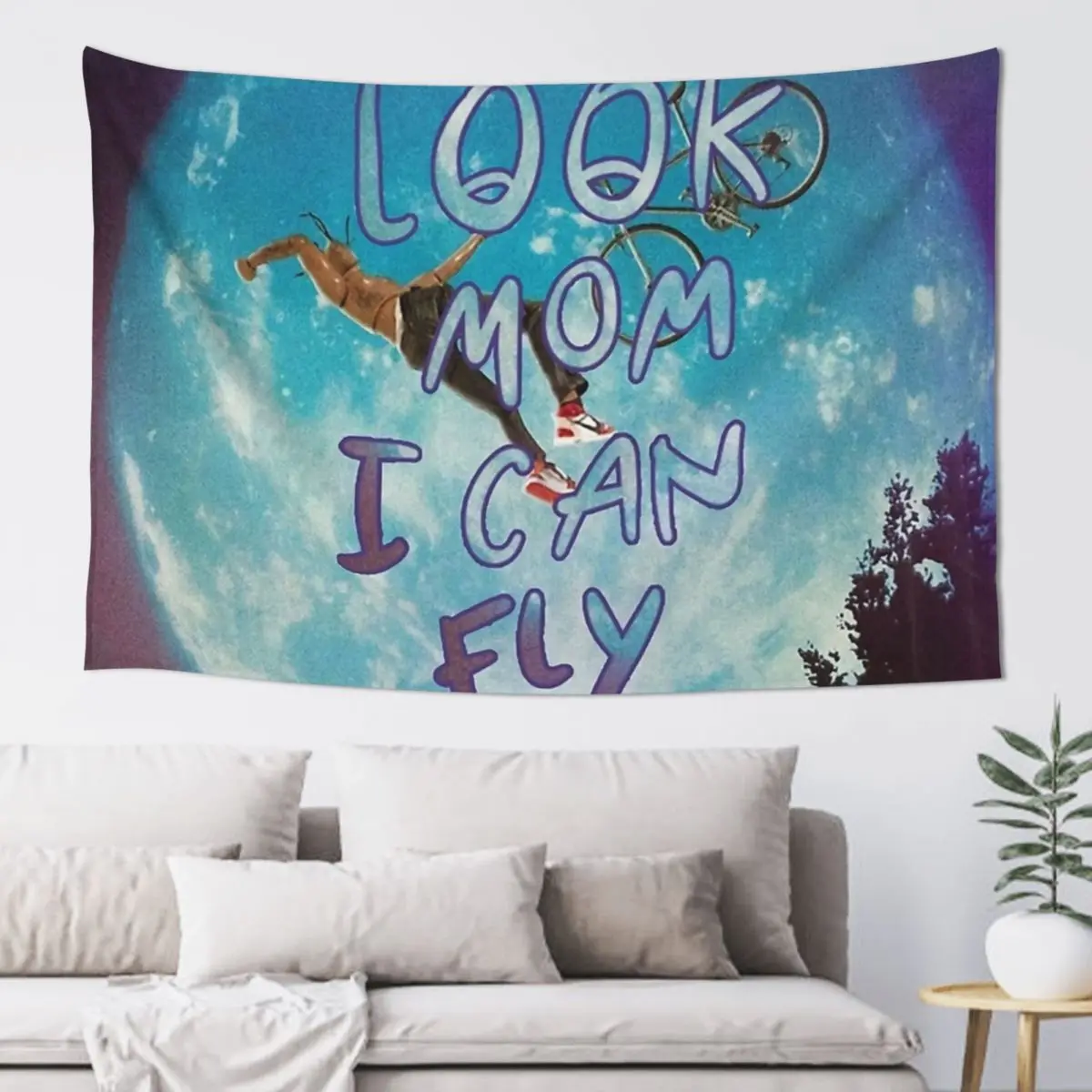 

Flying man Tapestry House Decoration Wallpapers Home Decor Tapestry