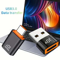 Congdi 10A USB A To USB C OTG Adapter Type C to USB Converter USB 3.0 Adapter For Xiaomi 14 MacBook USB To Type C OTG Connector