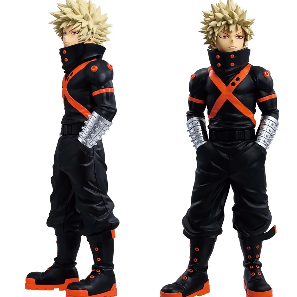 Hot My Hero Academia Bakugou Katsuki Midoriya Izuku Todoroki Shouto Toga Himiko Anime Figure PVC Collectible Model Toys Kid Gift view 2