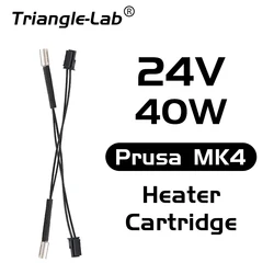 Cartucho calentador Trianglelab 24V 40W 6X12MM para impresora 3D PRUSA MK4