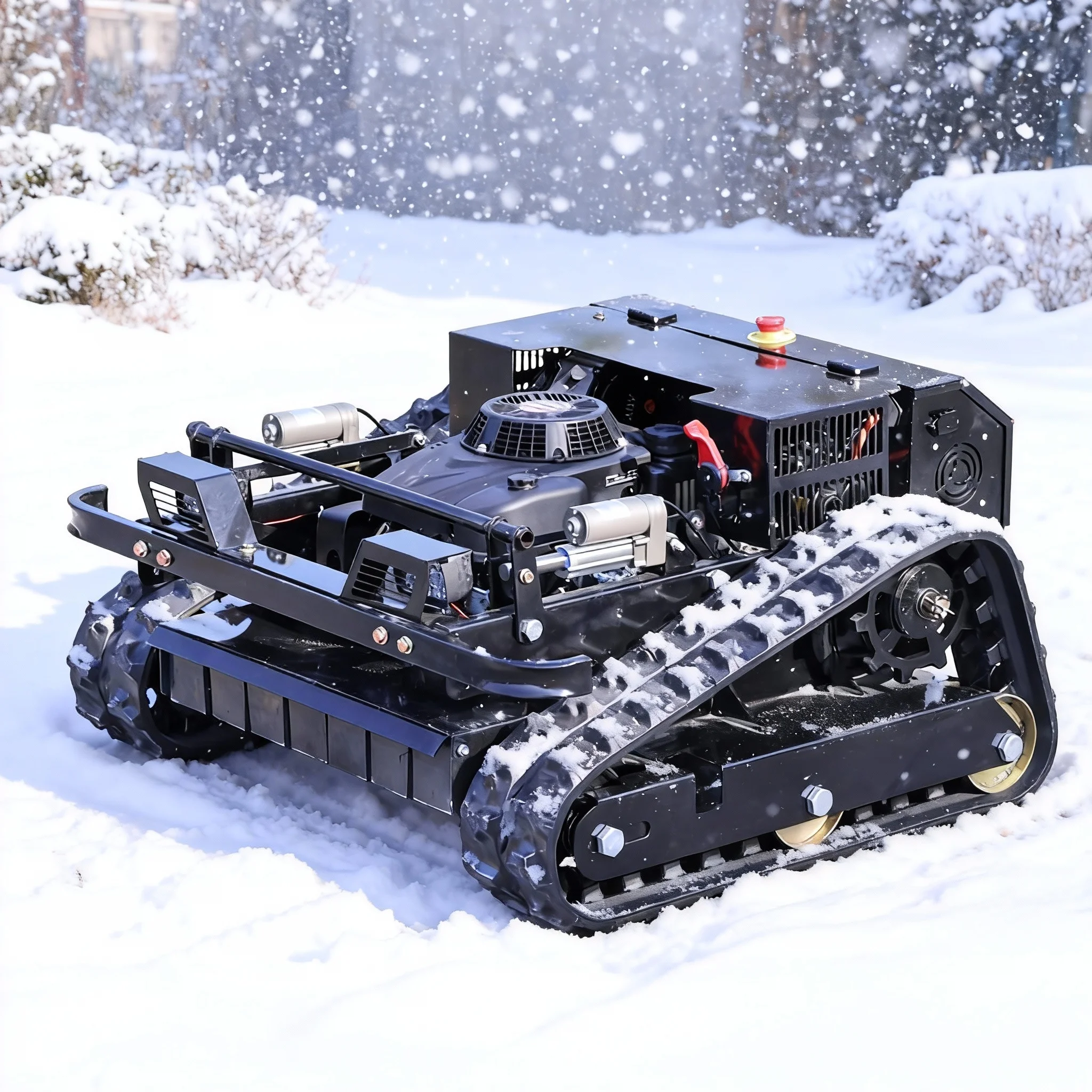 

Customized Multi functional Track Mower Orchard Farm Greenhouse Hillside Embankment All terrain Weeding Machine