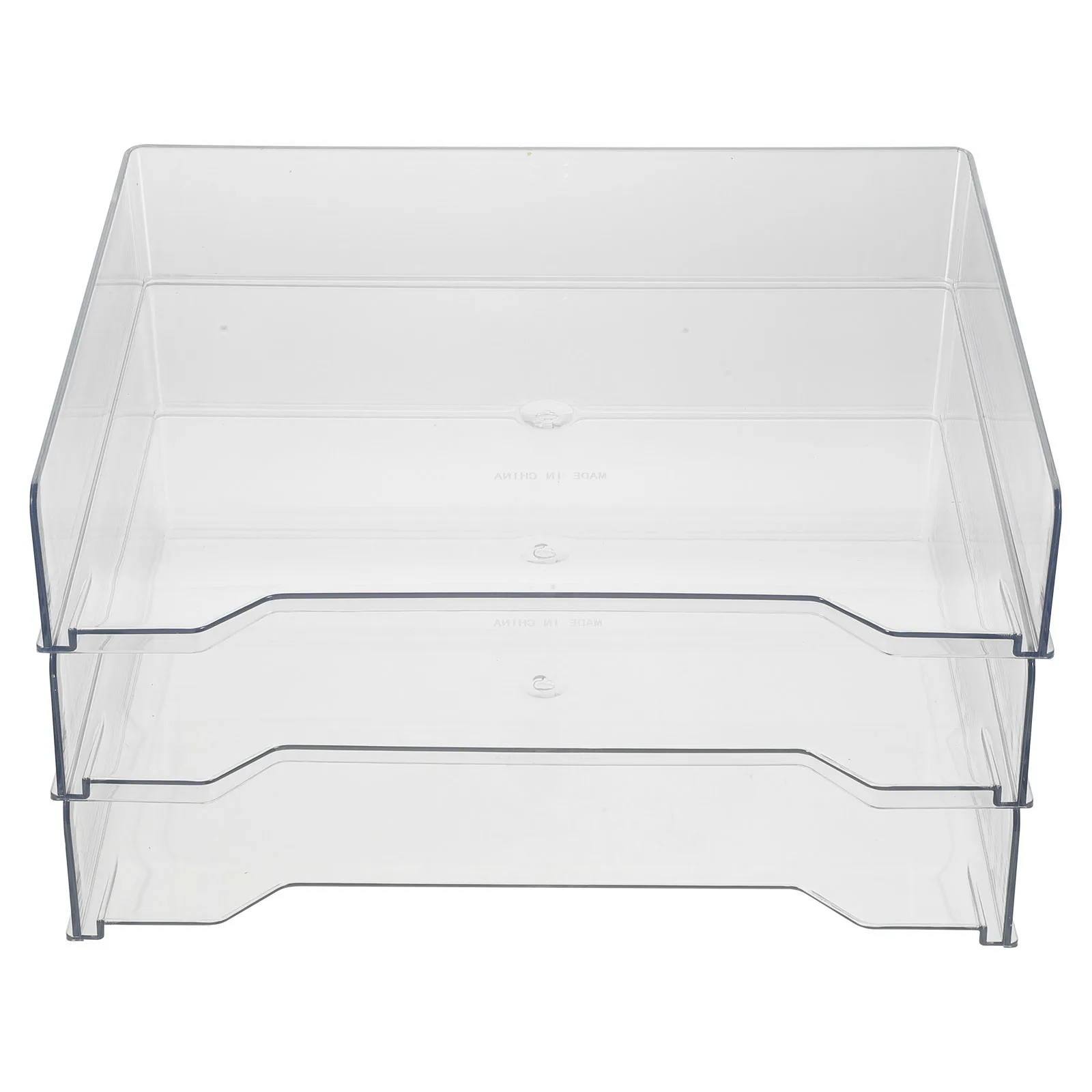 

3Pcs File Storage Shelf Multi-Functional Desktop Organizer Office Storage Container Document Holder for School Office Study