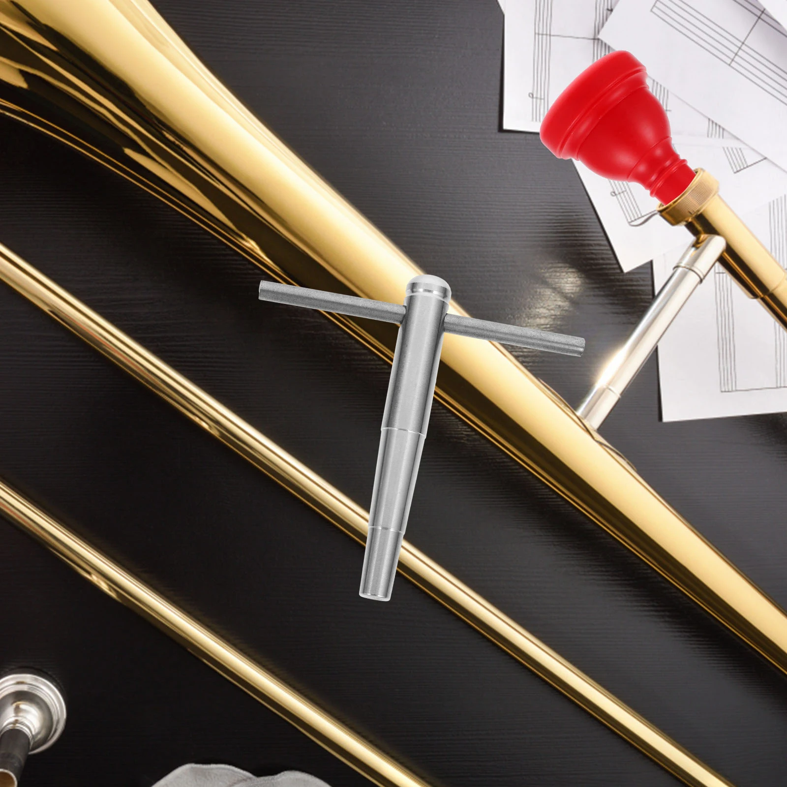 

Musical Instrument Repair Tool Trumpet Trombone French Horn Shaping Wrench Core Gold 1.3CM Below Mouthpiece Truing Accessory