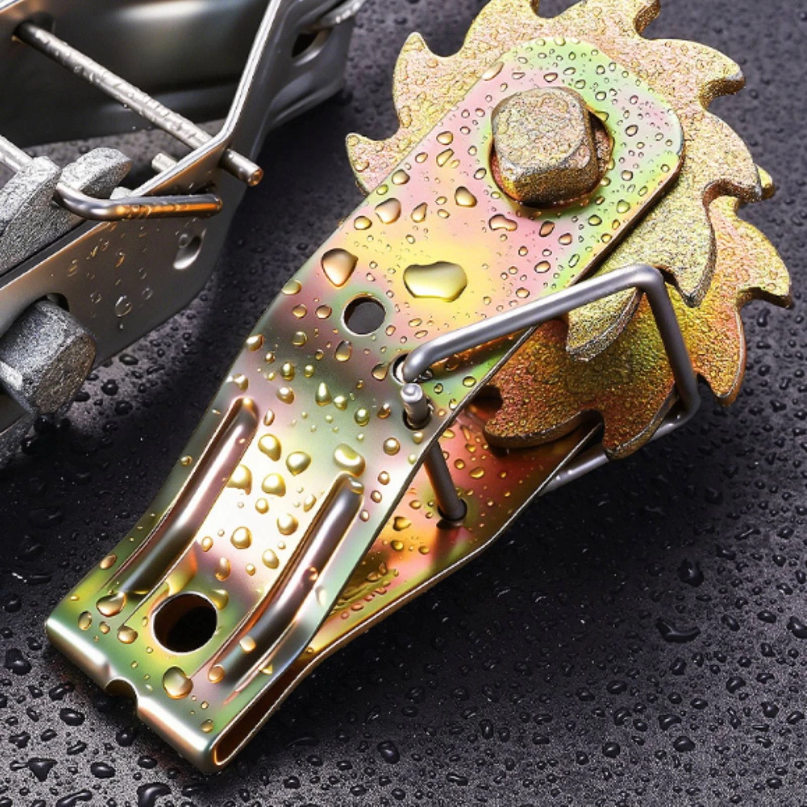 Wire Tensioner with Gear Compact Ratcheting Wire Strainer Ratcheting Fence Stretcher Anti-Slip Fence Tensioner Tool Easy