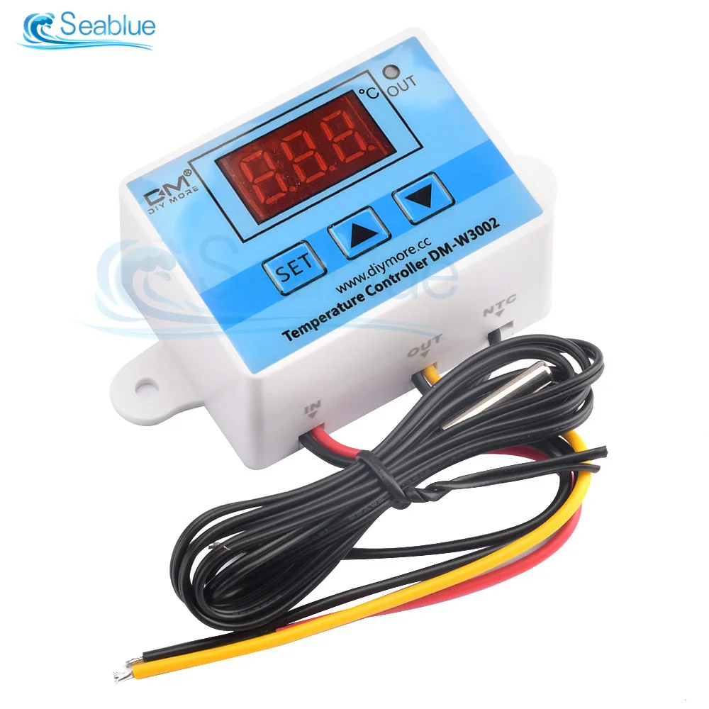 12V 24V 110-220V W3002 Digital Temperature Controller Microcomputer Thermostat Regulator Hot And Cold Temperature Control Switch