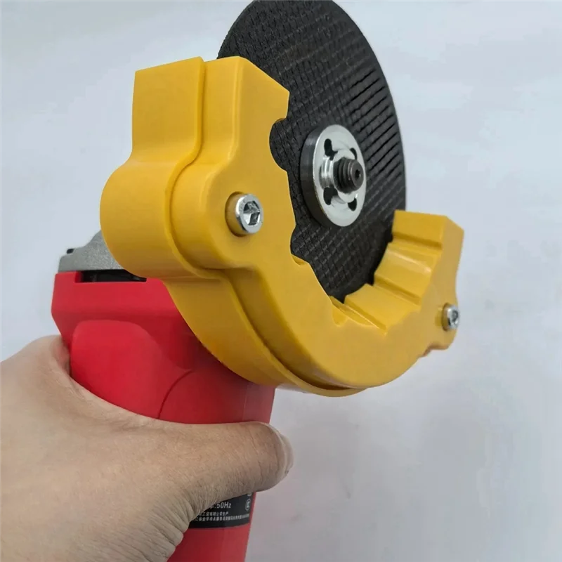 THIVN-3 Sets Drill Bit Holder With Quick Release Guard For Angle Grinder Twist Drill Sharpener