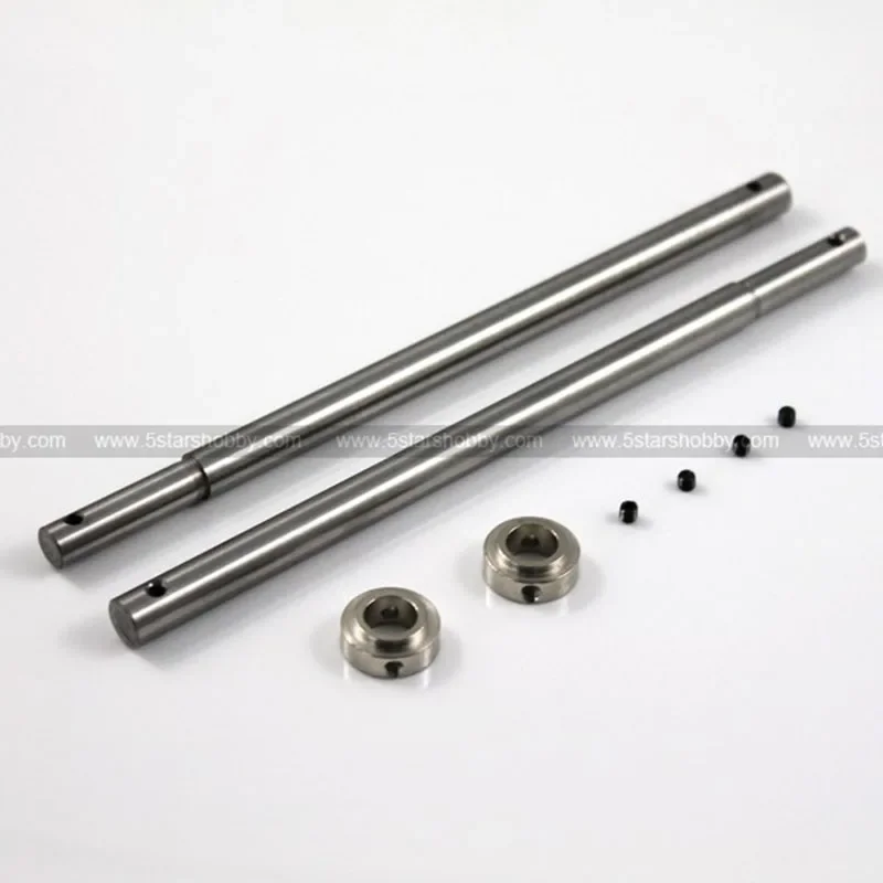 2Pcs 500 Main Rotor Shaft 153MM for Trex 500 ESP RC Helicopter