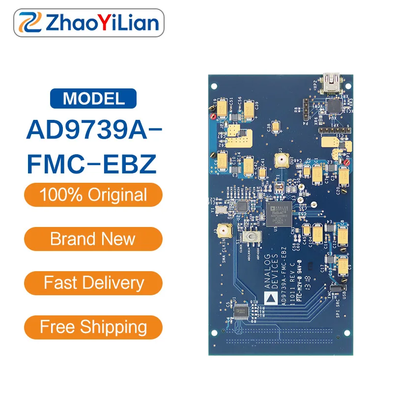 AD9739A-FMC-EBZ High Speed RF Digital To Analog Converter FMC Card For FPGA