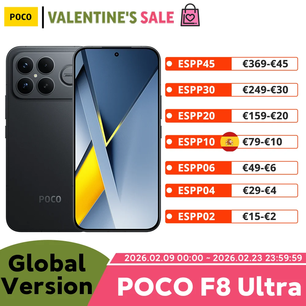 Viedtālrunis POCO F8 Ultra 5G Snapdragon 8 Elite 100W 6500mAh